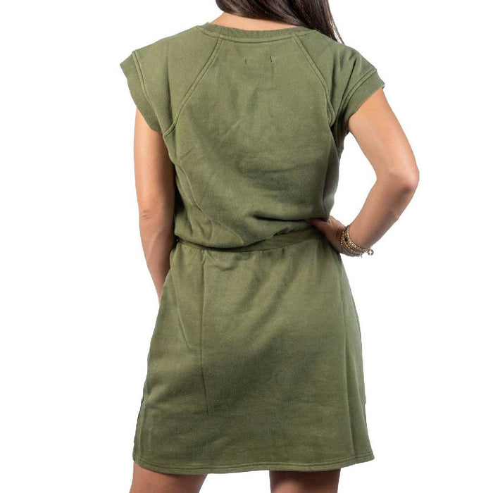 Flag & Anthem Women's Rochelle Tie Waist Olive Dress