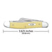 Case Yellow Synthetic Medium Stockman Knives W.R. Case   