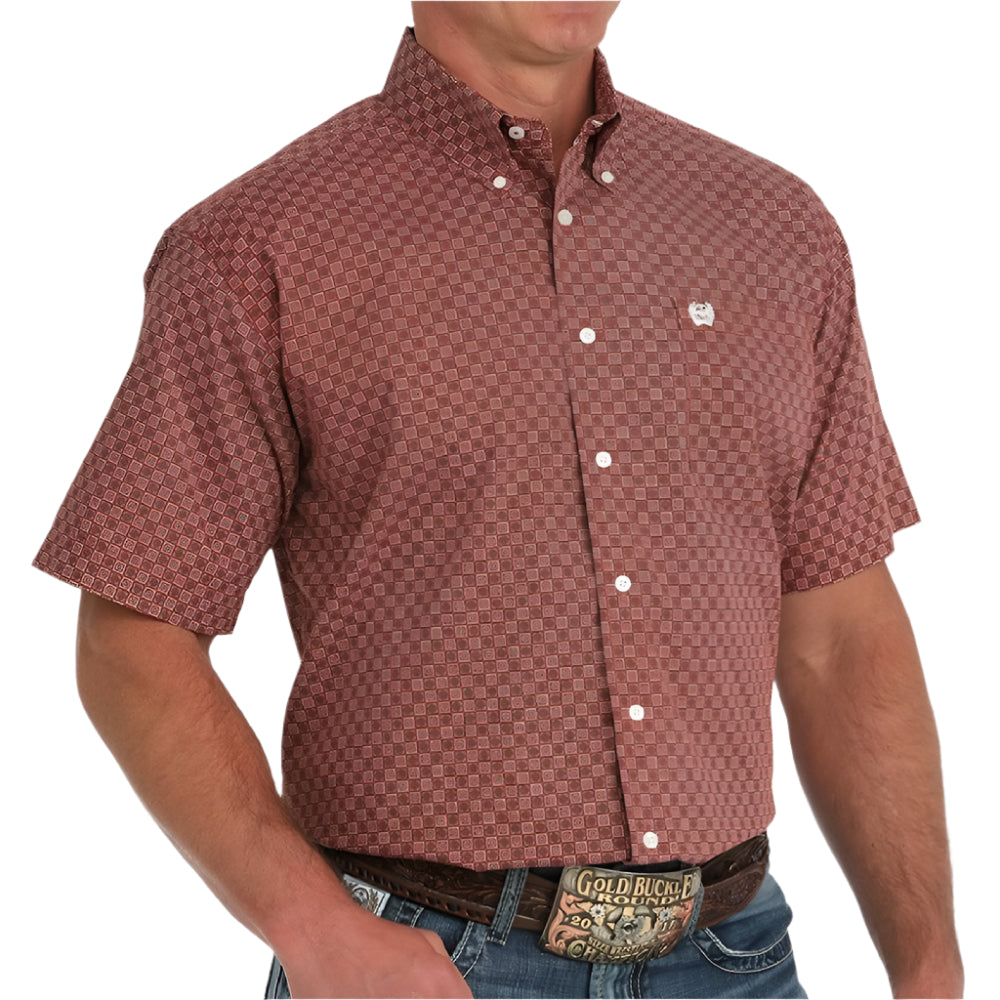 Cinch Men's Geo Print Button Shirt MEN - Clothing - Shirts - Long Sleeve Cinch