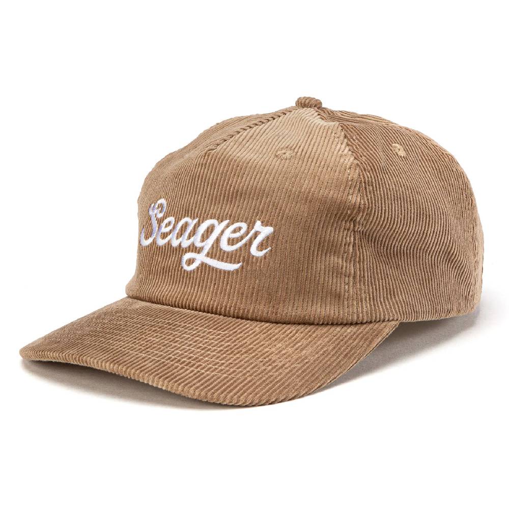 Seager Big Khak Corduroy Snapback Cap HATS - BASEBALL CAPS Seager Apparel