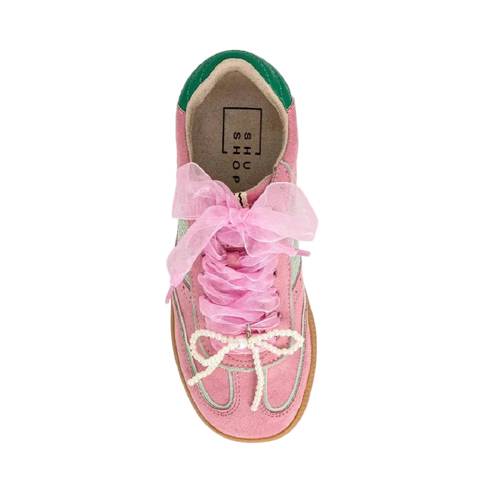 ShuShop Girl's Sophie Mini Pink Sneakers KIDS - Footwear - Casual Shoes ShuShop