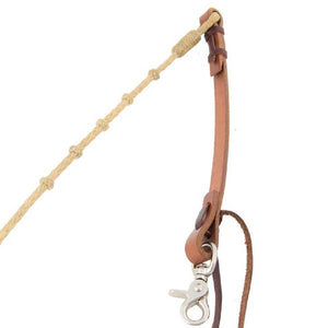 Teskey's Rawhide Round Braided Roping Rein Tack - Reins Teskey's   