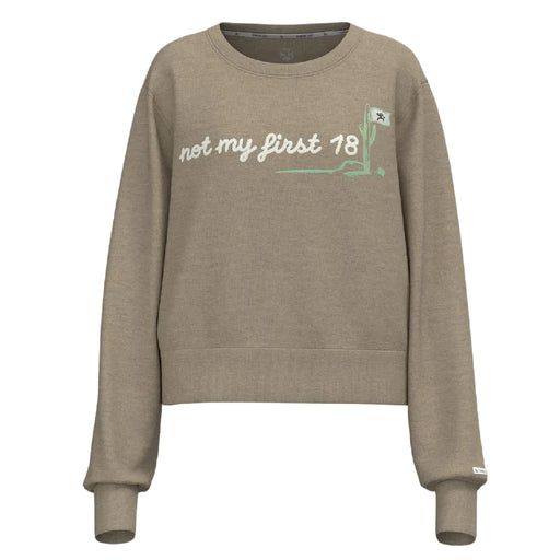 Hooey Women's Kate Simply Taupe Tan Crop Pullover WOMEN - Clothing - Pullovers & Hoodies Hooey