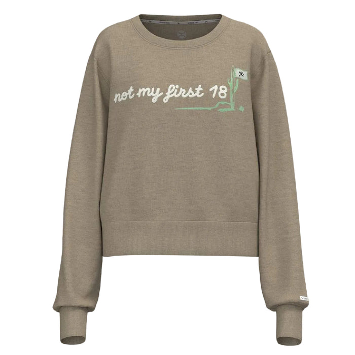 Hooey Women's Kate Simply Taupe Tan Crop Pullover WOMEN - Clothing - Pullovers & Hoodies Hooey