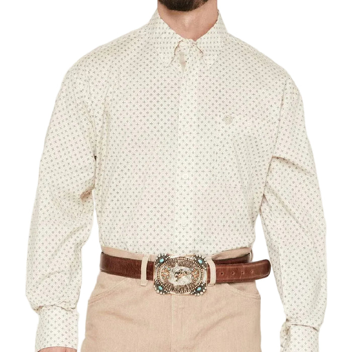 Wrangler Men's George Straight Geo Button Down Shirt