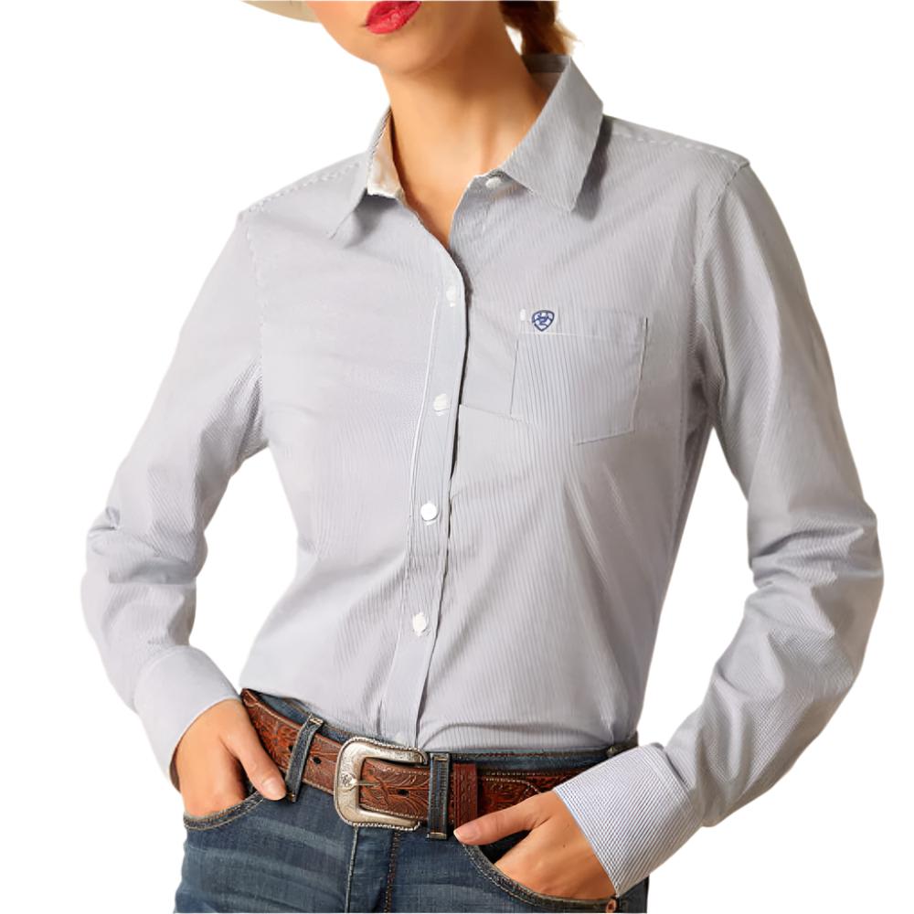 Ariat Women's Kirby Stripe Shirt WOMEN - Clothing - Tops - Long Sleeved Ariat Clothing   