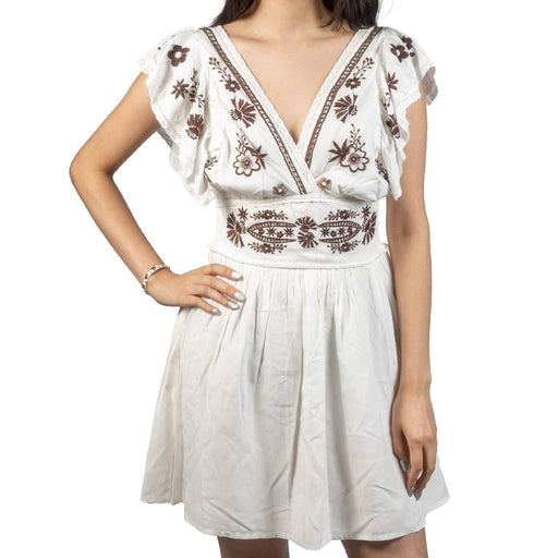 Rock & Roll Denim Women's Embroidered Mini Dress WOMEN - Clothing - Dresses Panhandle