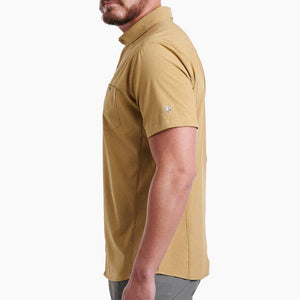KÜHL Men's Optimizr Shirt - Honey Maple MEN - Clothing - Shirts - Short Sleeve Shirts Kühl   