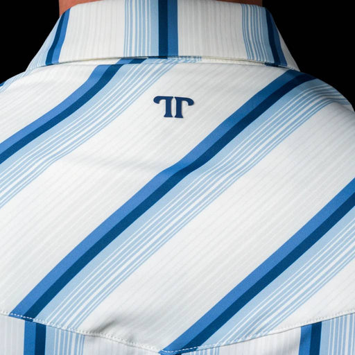 Ferrell Brand The Tristan Blue Polo Shirt MEN - Clothing - Shirts - Short Sleeve Ferrell Brand
