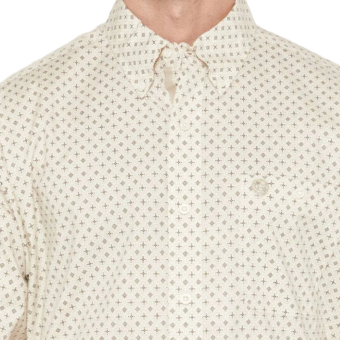 Wrangler Men's George Straight Geo Button Down Shirt