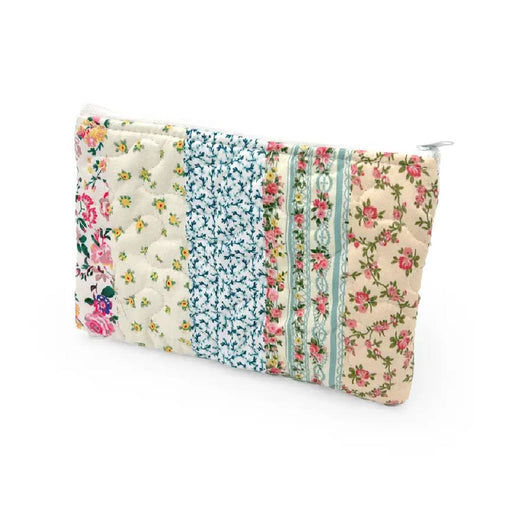 Paige Patchwork Stripes Small Makeup Bag ACCESSORIES - Luggage & Travel - Cosmetic Bags Ida Mae Home