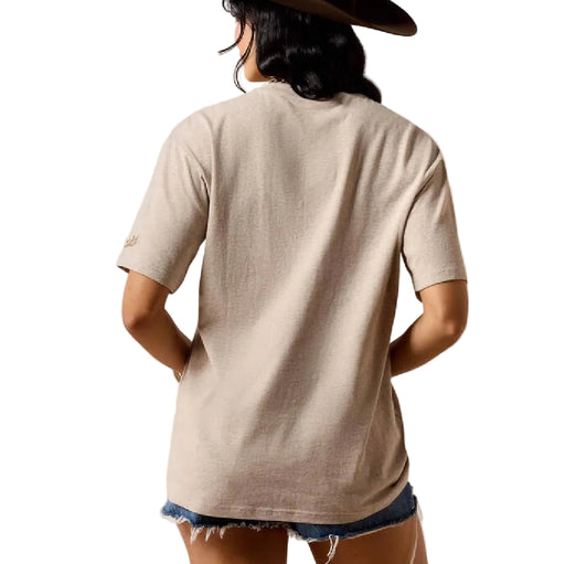 Ariat Women's Western Emblem Oatmeal Heather Tee WOMEN - Clothing - Tops - Short Sleeved Ariat Clothing
