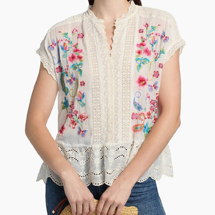 Johnny Was Astrud Romana Blouse