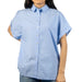Virginia Stripe Sky Blue Top WOMEN - Clothing - Tops - Short Sleeved Olivaceous