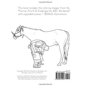 Farrier: Just Coloring 205210 HOME & GIFTS - Books Bored on the Range