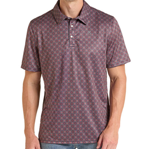Panhandle Slim Men's Medallion Print Snap Polo Shirt MEN - Clothing - Shirts - Short Sleeve Panhandle