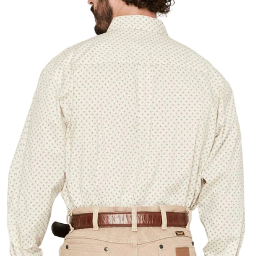 Wrangler Men's George Straight Geo Button Down Shirt MEN - Clothing - Shirts - Long Sleeve Wrangler