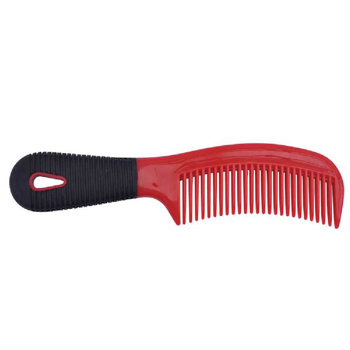 Mane & Tail Comb Equine - Grooming Partrade Red  
