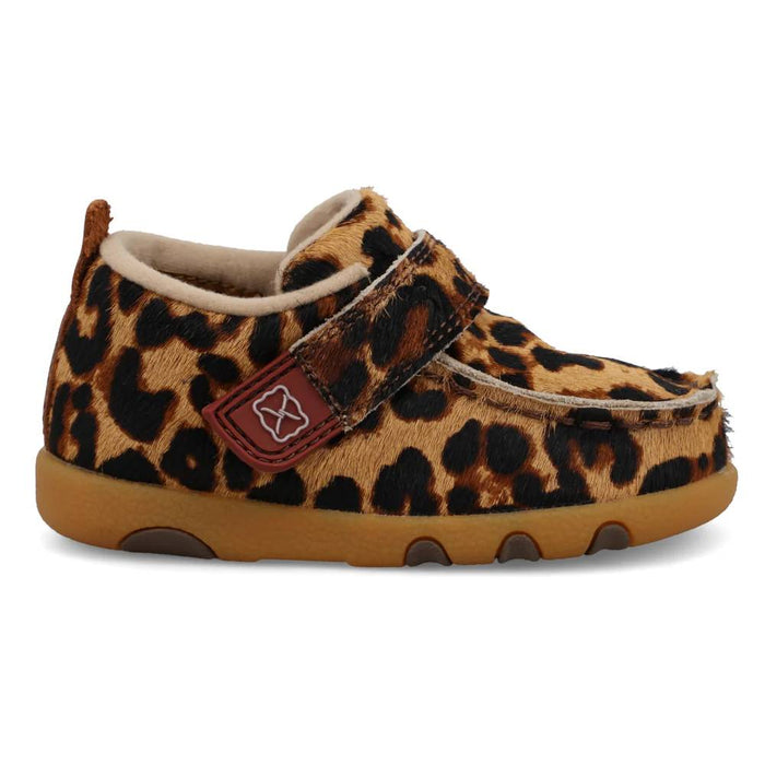 Twisted X Infant Leopard Cowhide Driving Moc KIDS - Baby - Baby Footwear Twisted X   