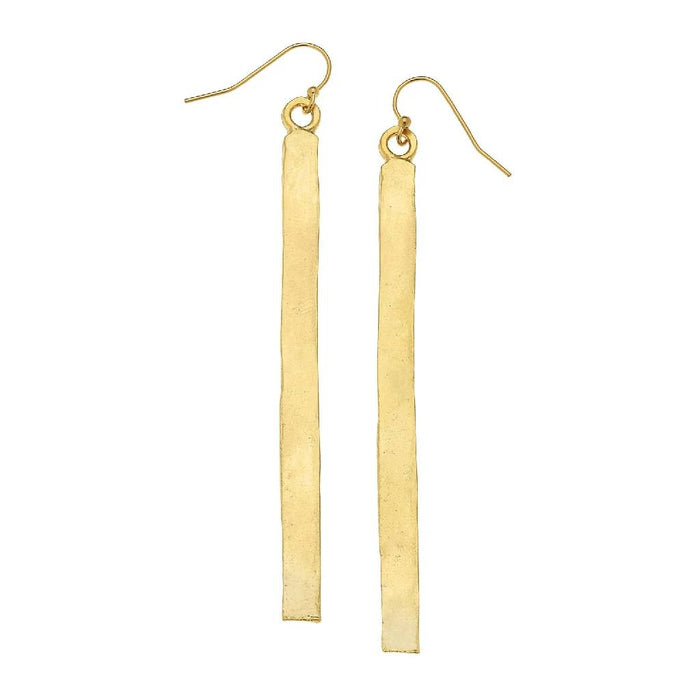Gold 3 Bar Earrings WOMEN - Accessories - Jewelry - Earrings Susan Shaw