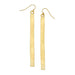 Gold 3 Bar Earrings WOMEN - Accessories - Jewelry - Earrings Susan Shaw