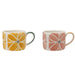 Relief Design Stoneware Mug - 10 oz Home & Gifts - Tabletop + Kitchen - Drinkware + Glassware Creative Co-Op