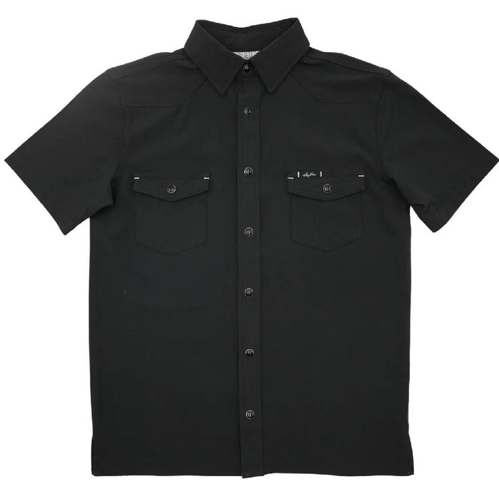 San Jac Boy's Performance Midnight Snap Shirt