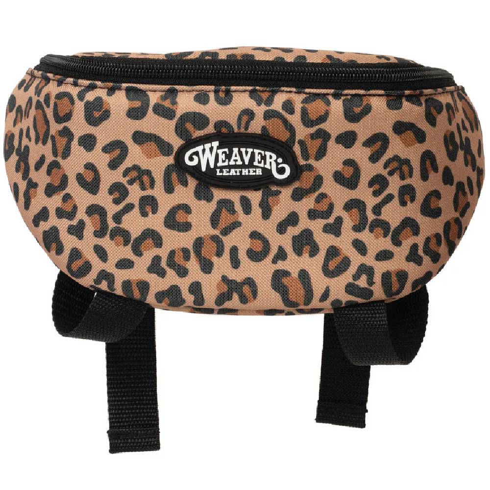 Weaver Saddle Pouch Tack - Saddle Accessories Weaver Leopard