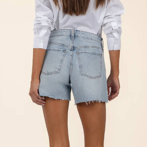 Kut Jane High Rise Raw Hem Long Shorts - FINAL SALE WOMEN - Clothing - Shorts Kut from the Kloth