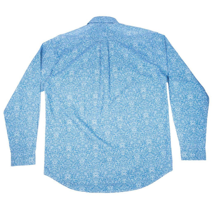 Stetson Men's Scroll Print Button Down Shirt