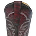 R. Watson Men's Black Cherry Full Quill Ostrich Boot MEN - Footwear - Exotic Western Boots R Watson   