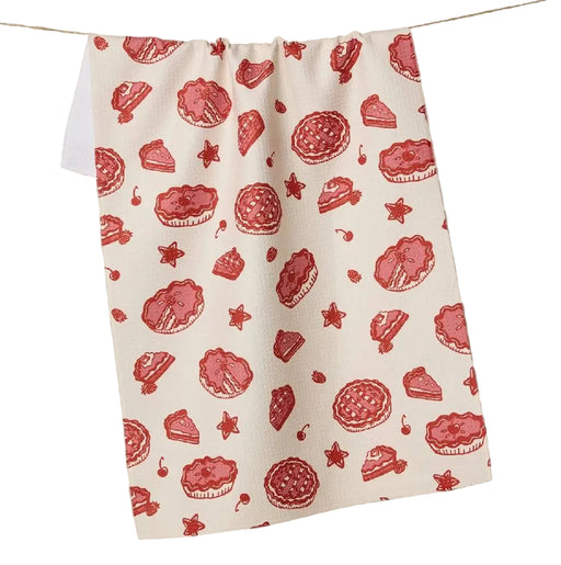 Geometry Pie-triotic Tea Towel HOME & GIFTS - Tabletop + Kitchen - Kitchen Decor Geometry