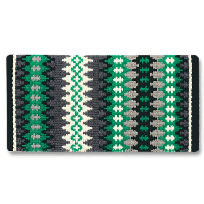 Mayatex Nova Wool Saddle Blanket Tack - Saddle Pads Mayatex Green