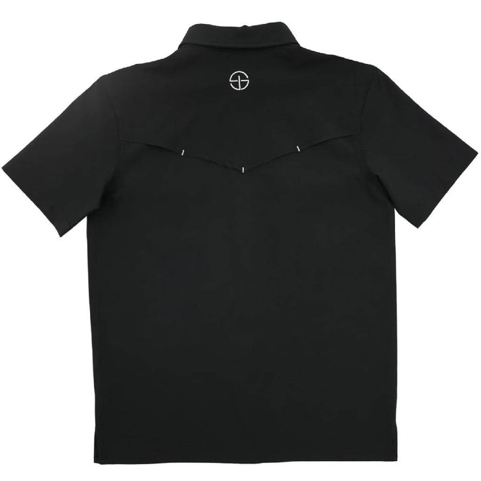 San Jac Boy's Performance Midnight Snap Shirt