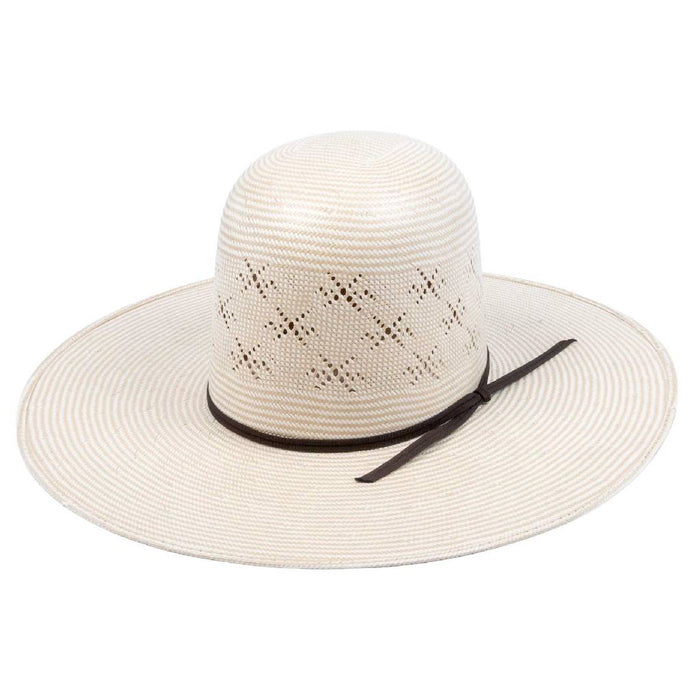 Rodeo King 4 1/2" Starburst Open Crown Straw Hat HATS - STRAW HATS Rodeo King