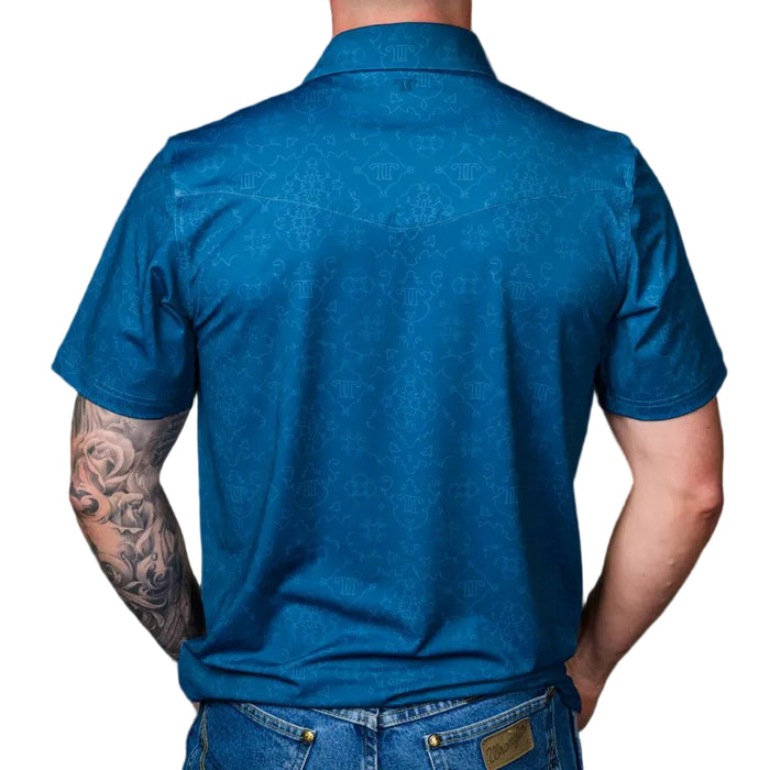 Ferrell Brand The Micro Carson Snap Polo Shirt