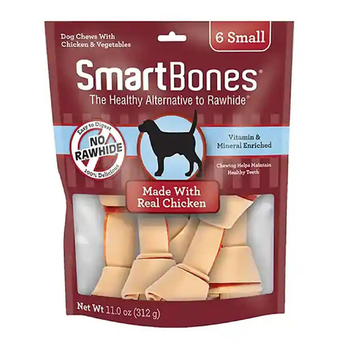 SmartBones Chicken Chew Bone Dog Treats Pets - Toys & Treats SmartBones 6 Small
