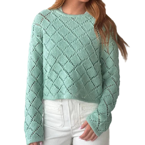 Z Supply Hullen Crochet Sweater WOMEN - Clothing - Sweaters & Cardigans Z Supply