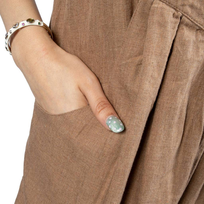 Cruel Denim Women's Brown Jumper WOMEN - Clothing - Jumpsuits & Rompers Cruel Denim