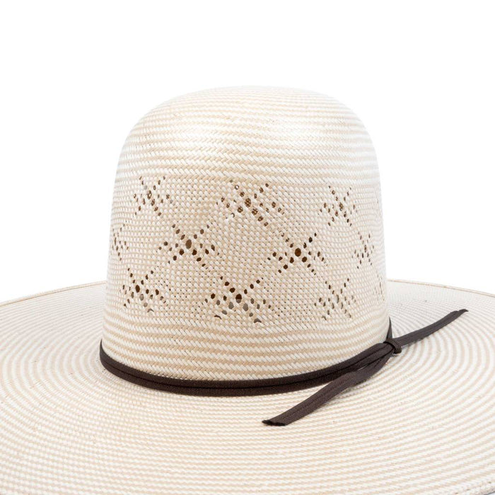 Rodeo King 4 1/2" Starburst Open Crown Straw Hat HATS - STRAW HATS Rodeo King