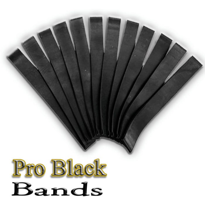 ROPESMART Dally Bands Tack - Ropes & Roping Rope Smart Pro Black Bands