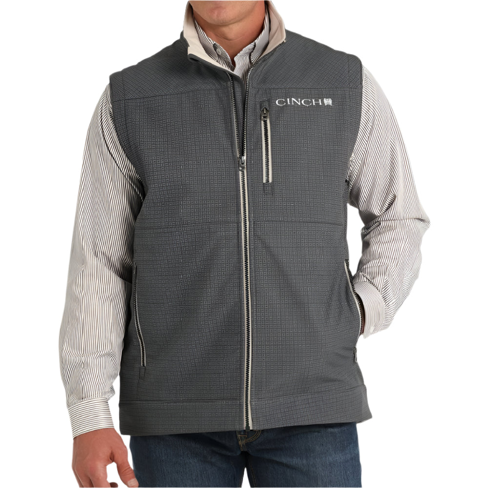 Cinch Men's Concealed Carry Bonded Vest MEN - Clothing - Outerwear - Vests Cinch