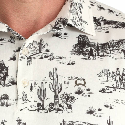 Cinch Men's Arenaflex Polo Western Motif Shirt MEN - Clothing - Shirts - Short Sleeve Cinch