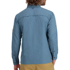 Simms Guide Shirt - Neptune MEN - Clothing - Shirts - Long Sleeve Shirts Simms Fishing   