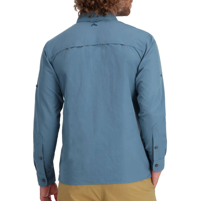 * Simms Guide Shirt - Neptune - FINAL SALE MEN - Clothing - Shirts - Long Sleeve Simms Fishing
