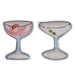Hand Painted Stonewear Cocktail Shape Dish HOME & GIFTS - Tabletop + Kitchen - Serveware & Utensils Creative Co-Op