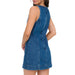 Show Me Your Mumu Boulevard Reservoir Blue Mini Dress WOMEN - Clothing - Dresses Show Me Your Mumu