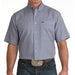 Cinch Men's Arenaflex Geo Lilac Button Down Shirt MEN - Clothing - Shirts - Short Sleeve Cinch