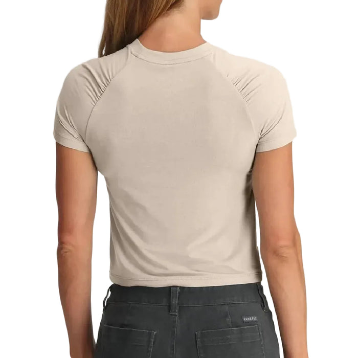 Free Fly Elevate Lightweight Fitted Tee - Heather Birch WOMEN - Clothing - Tops - Short Sleeved Free Fly Apparel