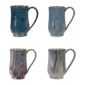 Reactive Glaze Stoneware Mug - 20 oz Home & Gifts - Tabletop + Kitchen - Drinkware + Glassware Creative Co-Op